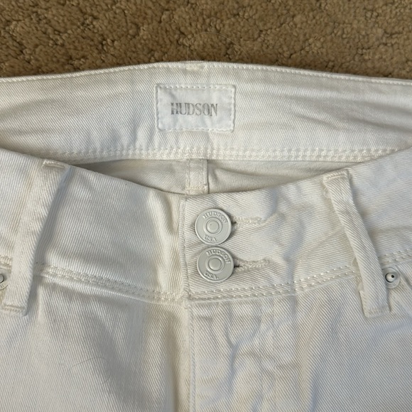 Hudson cropped white jeans - Picture 2 of 5